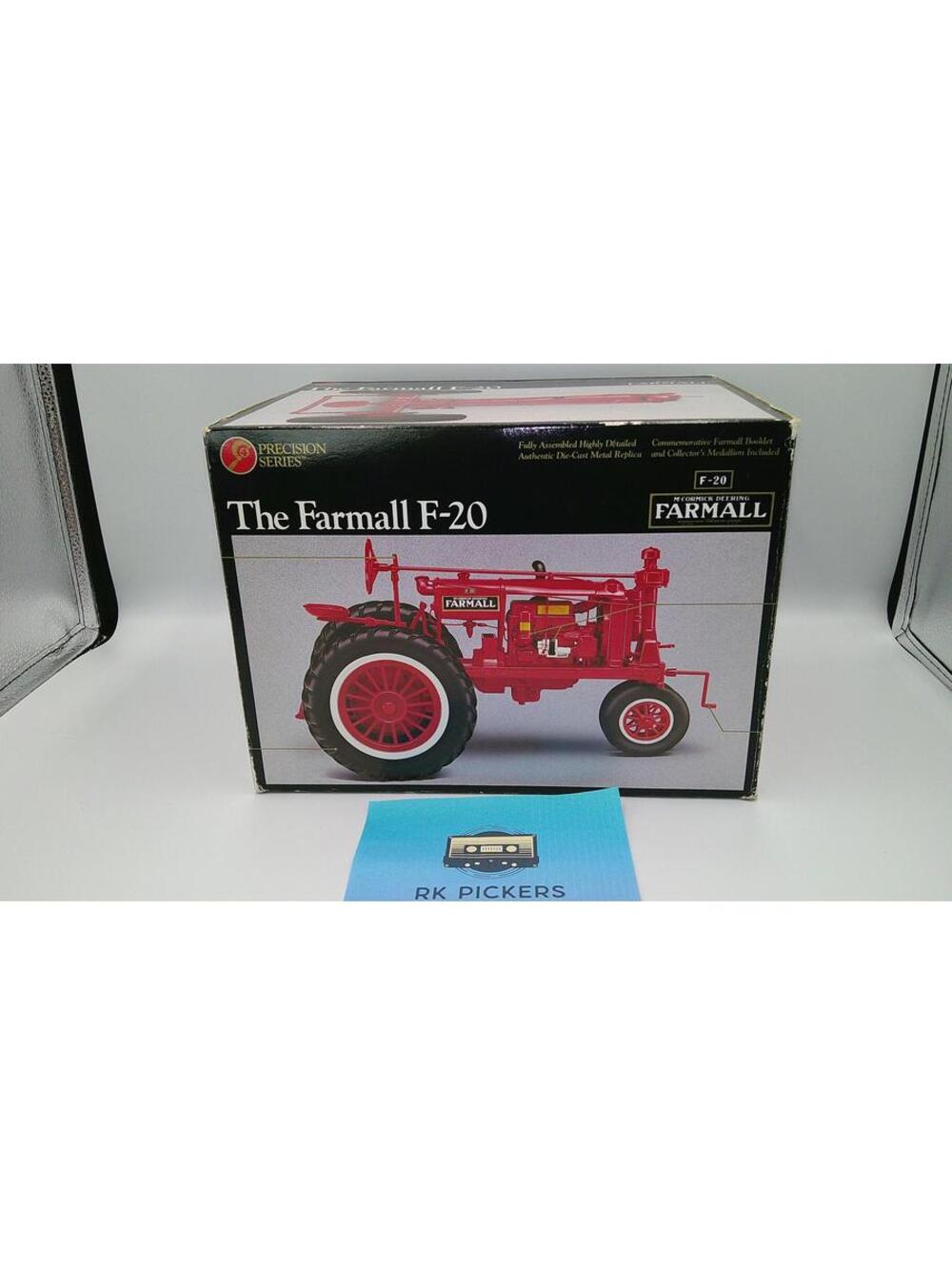 ERTL Precision Series Farmall F-20 F20 McCormick Deering 1/16 Diecast Tractor B6